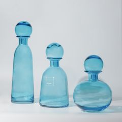 Bình Hoa Thủy Tinh Có Nắp Đậy Trang Trí Sáng Tạo