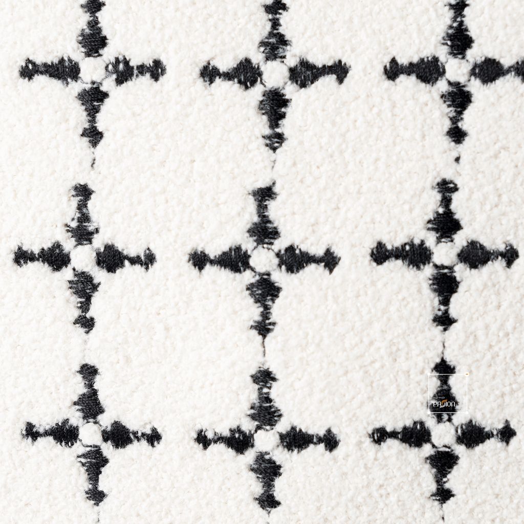 Vỏ Gối Tựa Lưng Hoa Văn Xanh Kiểu Pháp Sang Trọng