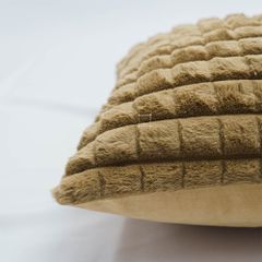 Vỏ Gối Tựa Lưng Nhung Caro Kim Cương