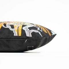 Vỏ Gối Tựa Lưng Sofa Âu Mỹ Dệt Sợi Colorful
