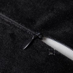 Vỏ Gối Tựa Lưng Trắng Đen Phong Cách Bắc Âu Tối Giản