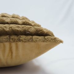 Vỏ Gối Tựa Lưng Nhung Caro Kim Cương