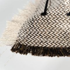 Vỏ Gối Tựa Lưng Sofa Phong Cách Rustic Xanh Xám
