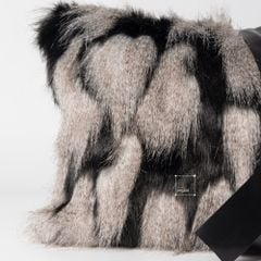 Vỏ Gối Tựa Lưng Trắng Đen Phong Cách Bắc Âu Tối Giản