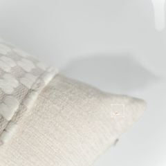 Vỏ Gối Tựa Lưng Sofa Phong Cách Rustic Xanh Xám
