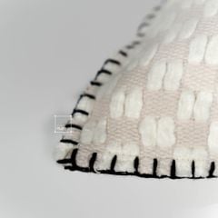 Vỏ Gối Tựa Lưng Sofa Phong Cách Rustic Xanh Xám