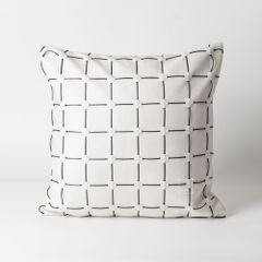 Vỏ Gối Tựa Lưng Trắng Đen Phong Cách Bắc Âu Tối Giản