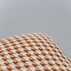 Vỏ Gối Tựa Lưng Dệt Sợi Jacquard Phối Màu Dot Light Cam Trắng
