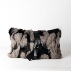 Vỏ Gối Tựa Lưng Trắng Đen Phong Cách Bắc Âu Tối Giản