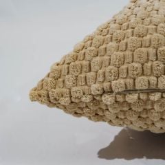 Vỏ Gối Tựa Lưng Hoa Văn Kim Cương Xoắn Tròn