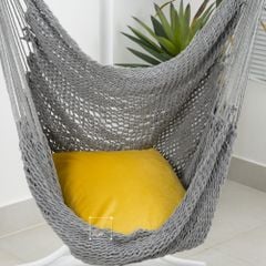 Ghế Võng Xích Đu Đan Lưới Dệt Sợi