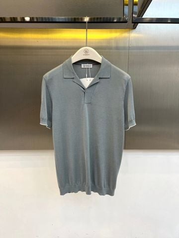 ÁO POLO NAM B C DỆT KIM TƠ TẰM PHA LYOCELL – CỔ MỞ MỘT NÚT