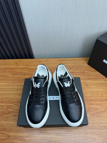 GIÀY SNEAKER NAM JR DÁNG LOW-TOP SIDE-STAR, DA CALF LEATHER PHỐI ĐẾ RUBBER