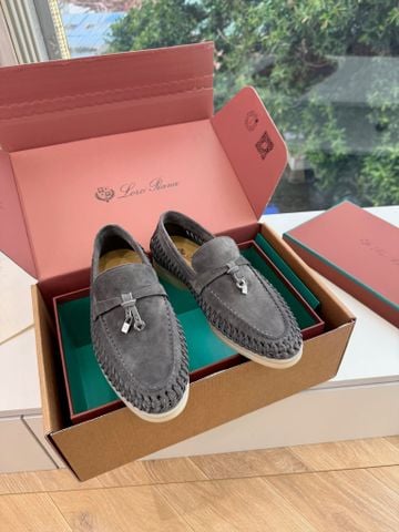 GIÀY LOAFER NAM NỮ L P SUMMER CHARMS WALK DA HƯƠU ĐAN VIỀN TINH XẢO