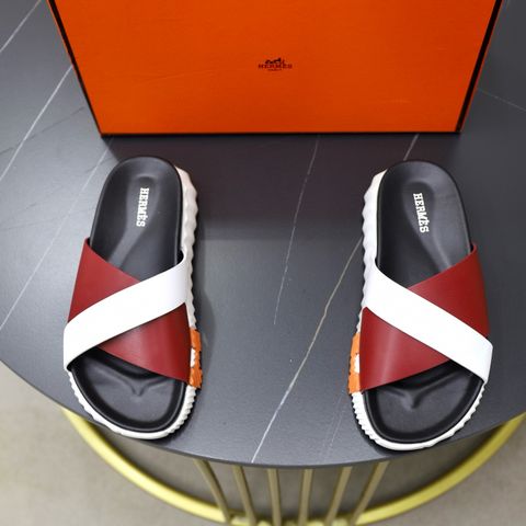 Dép nam Herme* Sandal Da Bò Cao Cấp