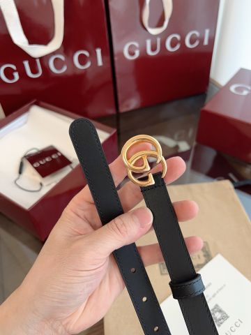 THẮT LƯNG NỮ GUCC* KHÓA ĐÔI G ĐỒNG SANG TRỌNG