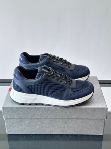 GIÀY SNEAKER NAM P R PHỐI MESH VÀ DA, ĐẾ RUBBER PHÂN RÃNH LINH HOẠT