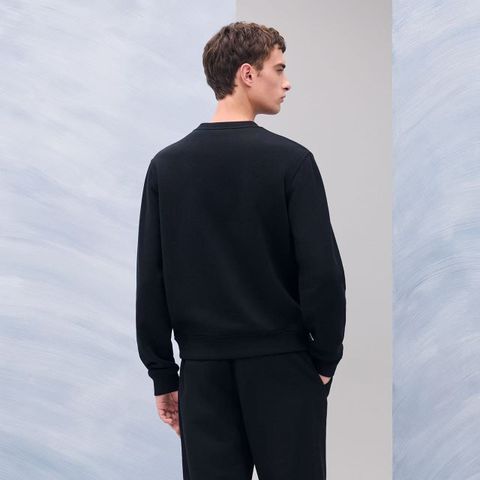 ÁO NỈ NAM HERM TÚI DA NGỰC PHONG CÁCH HIỆN ĐẠI