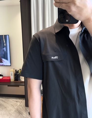 ÁO SƠ MI NAM PRD DÁNG TỐI GIẢN CẮT LASER LIỀN KHỐI CHẤT LIỆU CAO CẤP