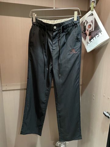 QUẦN DÀI NAM LP TWILL DRAWSTRING TROUSERS PHOM SUÔNG RŨ CHỐNG NHĂN THÊU CREST