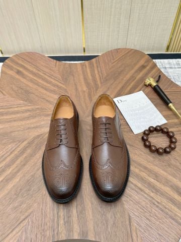 GIÀY TÂY NAM DR DERBY BROGUE DA BÒ NHẬP PHOM DRESS SHOE THANH LỊCH