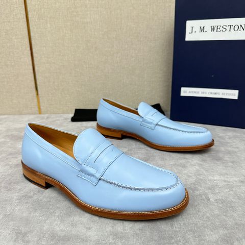GIÀY NAM JMW* LOAFER 180 – DA BÊ CAO CẤP,