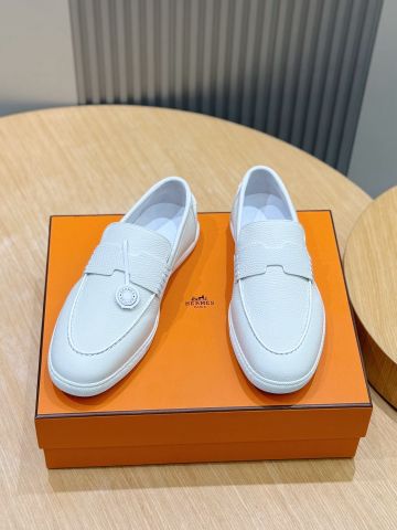 GIÀY MOCCASSIN NAM H M FREESTYLE DA BÊ EPSOM HERITAGE PHOM ÊM