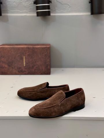 GIÀY NAM Stefan* Ricc* * LOAFER DA LỘN NÂU – LỊCH LÃM TINH GỌN