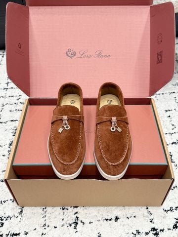 GIÀY LOAFER NAM NỮ L P SUMMER CHARMS WALK DA LỘN PHOM ĐẾ BẰNG