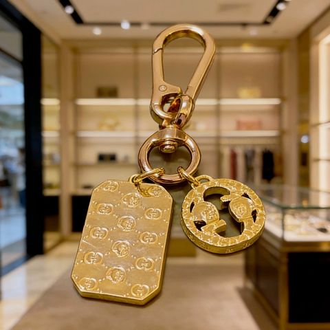 MÓC KHÓA / BAG CHARM NAM NỮ GC MONOGRAM DOUBLE G CỔ ĐIỂN