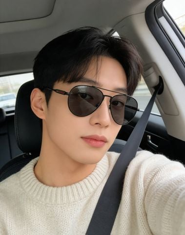 KÍNH MẮT NAM NỮ GC PHOM AVIATOR VIỀN KIM LOẠI VÀNG PHỐI TRÒNG NÂU GRADIENT