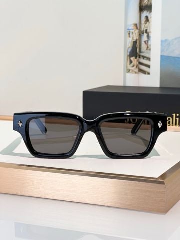 KÍNH MẮT NAM NỮ JD DÁNG VUÔNG RETRO GỌNG ACETATE VÂN LOANG