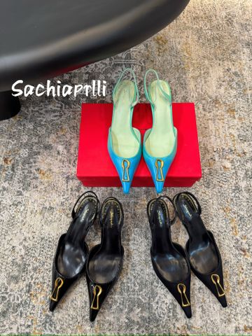 GIÀY CAO GÓT SC SLINGBACK 2-TONE MINT