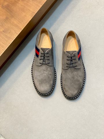 GIÀY TÂY NAM GC DÁNG DERBY DA LỘN SIGNATURE WEB STRIPE