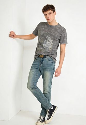 QUẦN JEANS NAM DR FORM STRAIGHT TÔN DÁNG HIỆU ỨNG WASH CAO CẤP