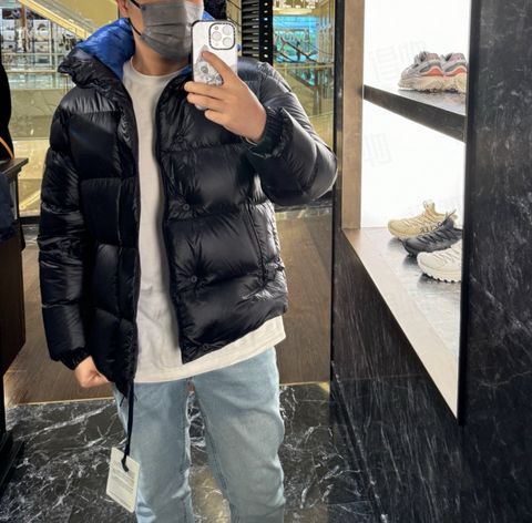 ÁO KHOÁC PHAO NAM MONC* DERVOX NYLON BÓNG ẤM NHẸ THỜI THƯỢNG