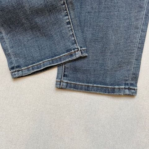 QUẦN JEANS NAM L P WASH XANH VINTAGE PHOM STRAIGHT CAO CẤP