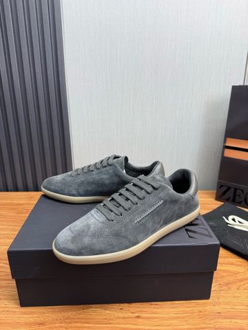 GIÀY SNEAKER NAM DA BÒ LỚP ĐẦU PHỐI DA BÒ LỘN, PHOM LOW-TOP