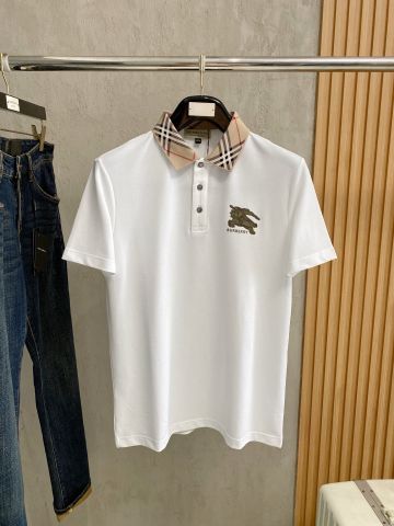 ÁO POLO NAM BBR CỔ CHECK SIGNATURE THÊU KỴ SĨ NGỰA, VẢI PIQUÉ MERCERIZED CAO CẤP