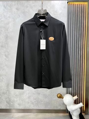 ÁO SƠ MI NAM VLT ĐÍNH LOGO KIM LOẠI TRÊN PATCH DA NGỰC PHOM GỌN SANG TRỌNG