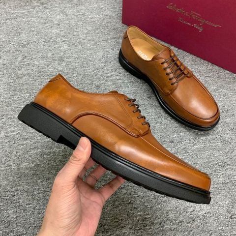 GIÀY NAM FERR* DERBY DA BÒ HẠT – ĐẾ CAO SU NHẸ ÊM