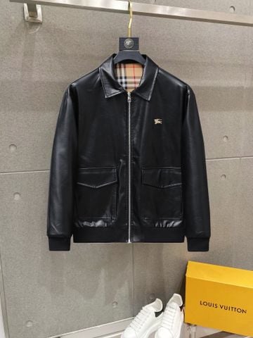 ÁO KHOÁC NAM BBR DA MỀM CỔ BẺ LÓT CARO BIỂU TƯỢNG PHOM HARRINGTON
