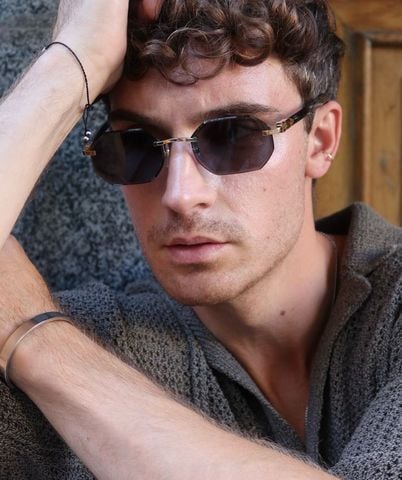 KÍNH MẮT NAM NỮ CART KHÔNG VIỀN CÀNG C CHẠM KHẮC SANG TRỌNG