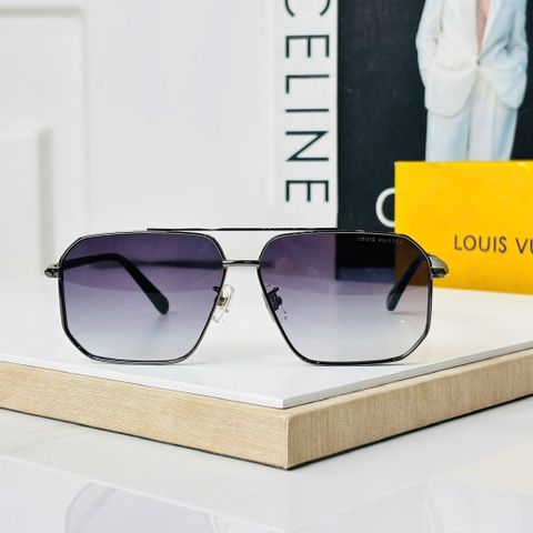 KÍNH RÂM NAM NỮ L V GỌNG VUÔNG KIM LOẠI TRÒNG GRADIENT