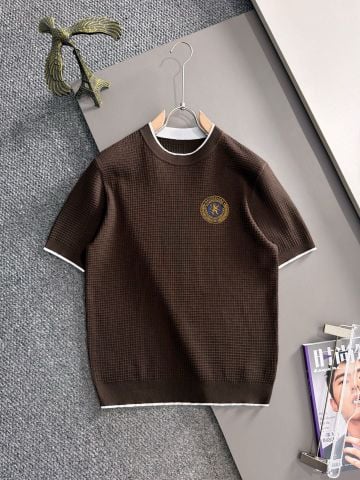 ÁO THUN NAM CỔ TRÒN TEXTURED KNIT PIQUÉ – CHẤT VẢI COTTON DỆT NỔI CAO CẤP