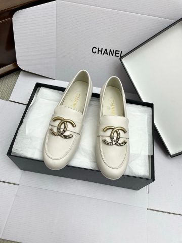GIÀY NỮ CN  MULE LOAFER DOUBLE C KIM LOẠI