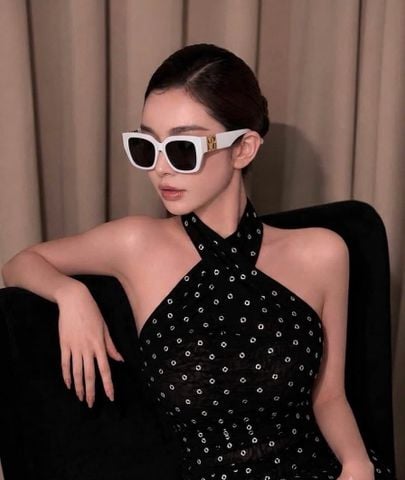 KÍNH MẮT NỮ D R PHOM VUÔNG BẢN LỚN, GỌNG ACETATE BÓNG