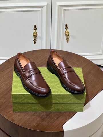 GIÀY NAM LOAFER GUCC* HORSEBIT DA BÒ BÓNG THANH LỊCH DỄ ĐI HẰNG NGÀY