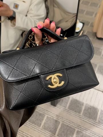 TÚI XÁCH NỮ CN THIẾT KẾ TOP HANDLE FLAP 25K