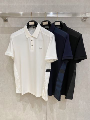 ÁO POLO NAM DR PIQUÉ PHỐI MẢNG KỸ THUẬT LOGO CHỮ NỔI